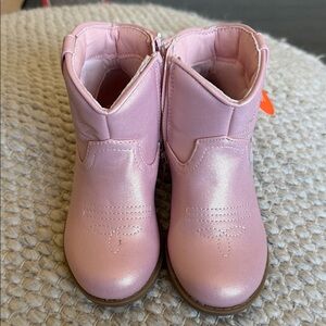 Jumping Beans Shimmering Pink Kids Boots